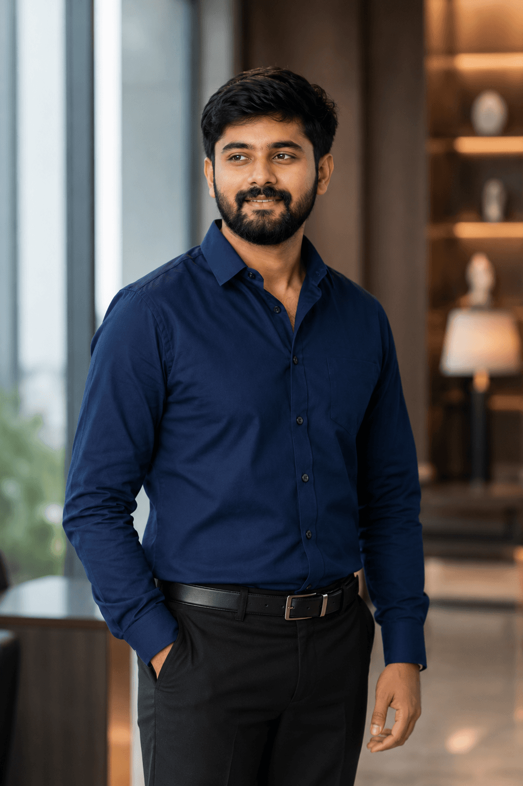 Premium Matrimonial Portrait AI photo prompt example on PhotoReady