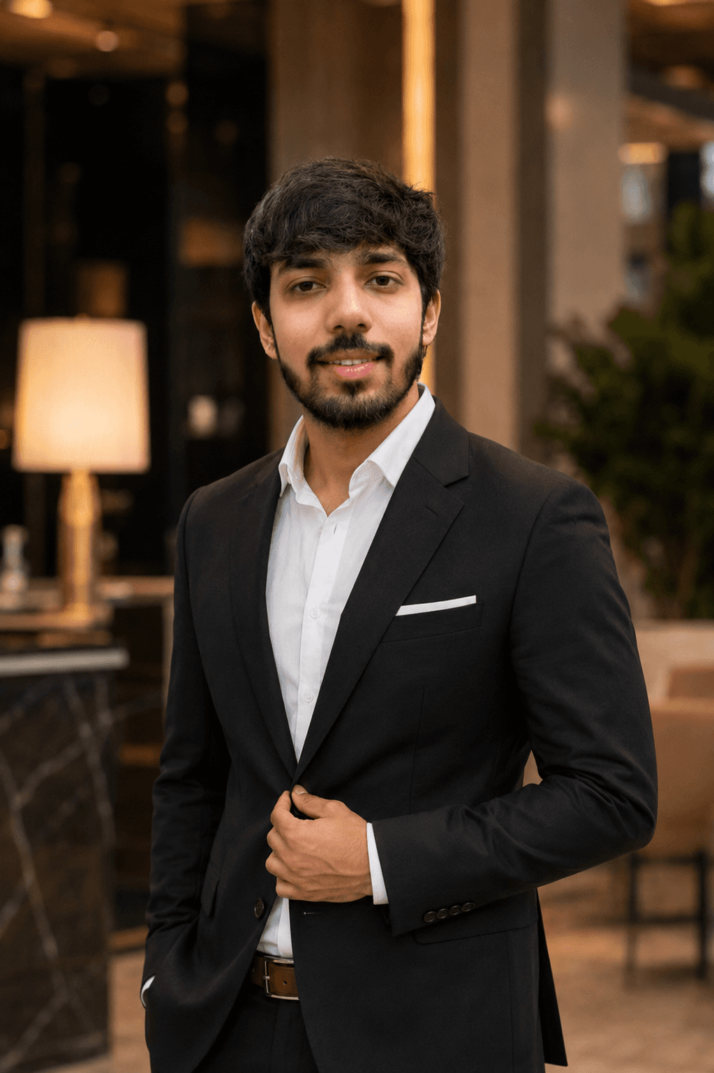 Premium Indian Matrimonial Portrait AI photo prompt example on PhotoReady