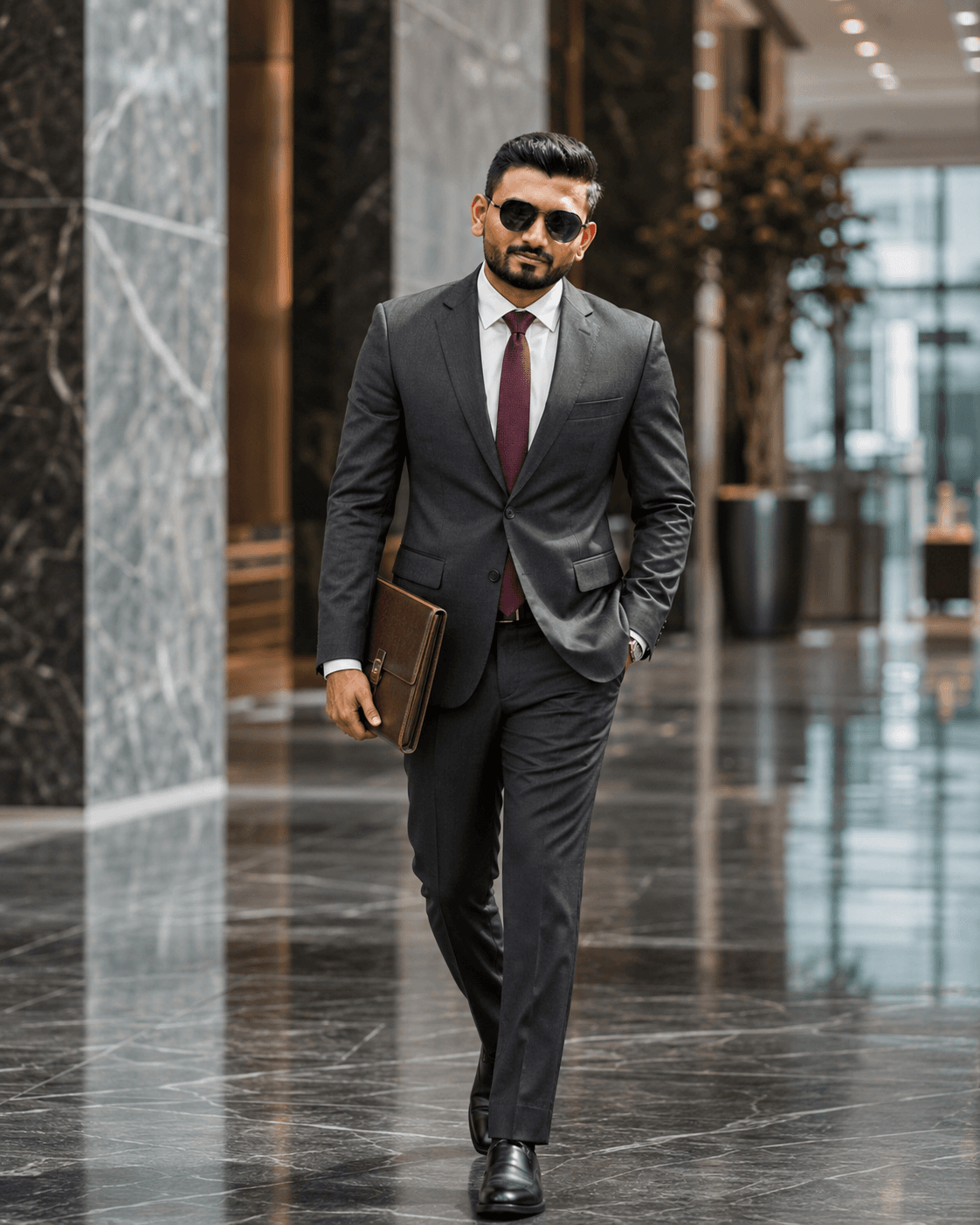 Linkedin Ai Headshot AI photo prompt example on PhotoReady
