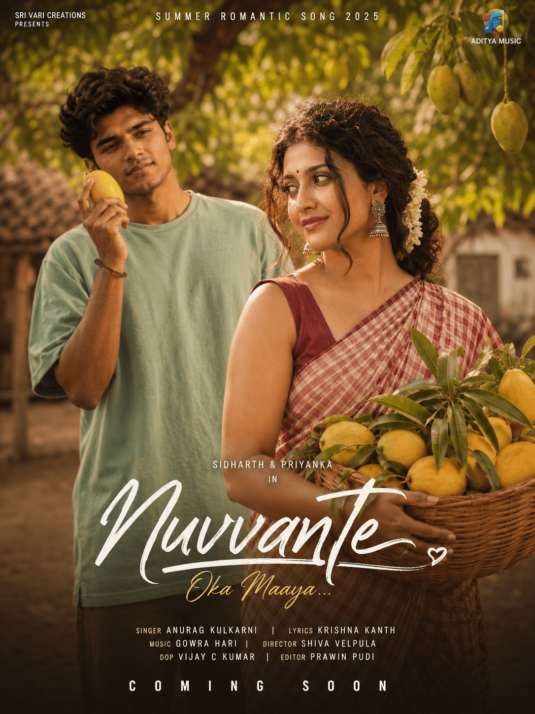 Background detail for Village Romance Under Mango Trees