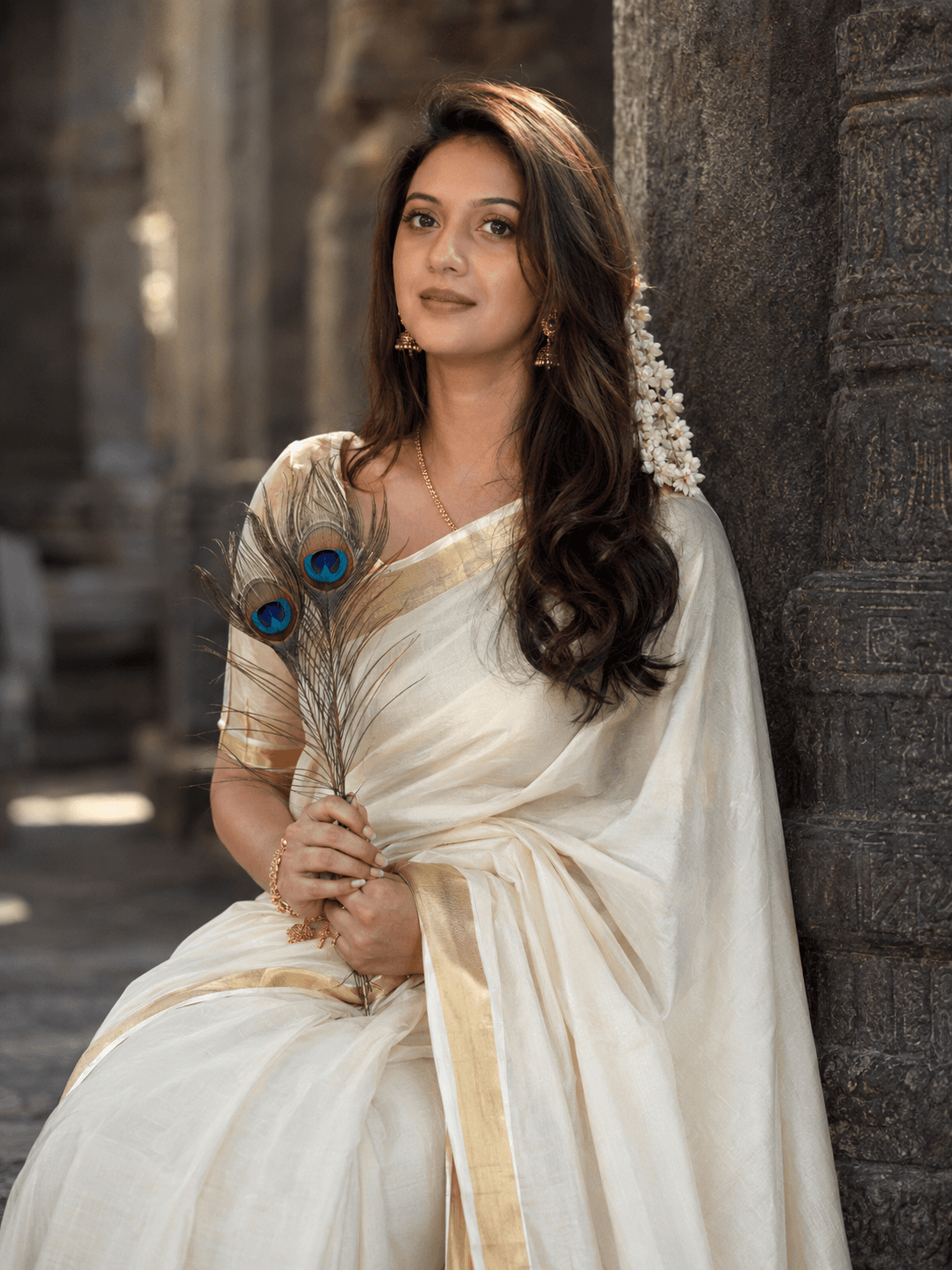 Background detail for Royal Temple Elegance Portrait