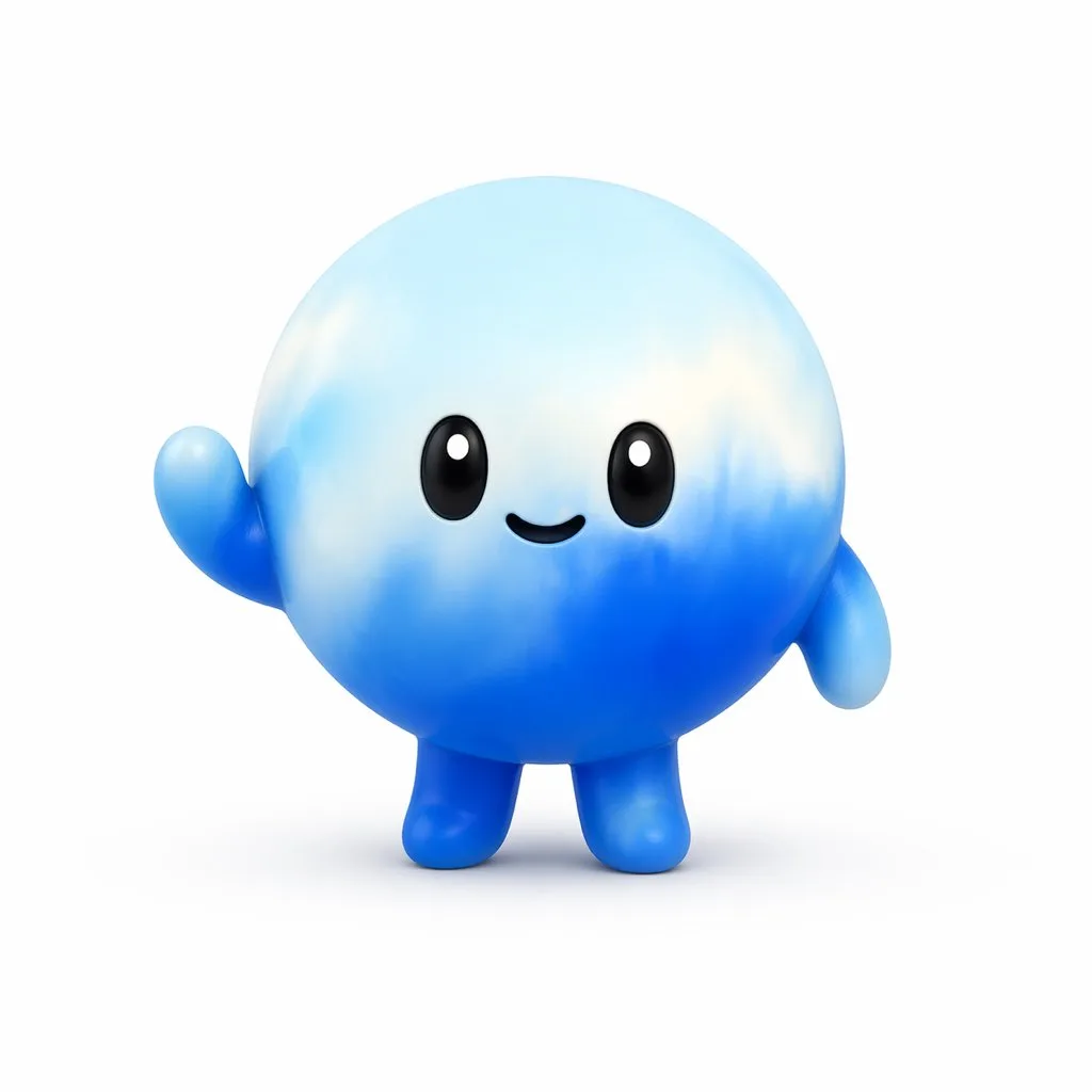 Anthropomorphic AI Voice Assistant Robot Concept AI photo prompt example on PhotoReady
