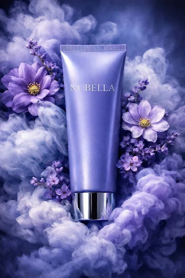Luxury Cosmetic Product Photography Display AI photo prompt example on PhotoReady