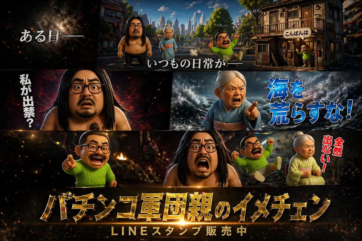 Pachinko Clan Leader Makeover CGI Movie Poster AI photo prompt example on PhotoReady